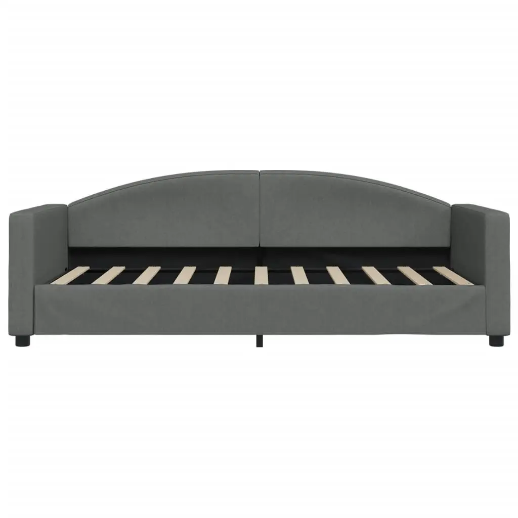 Grey Fabric Day Bed Sofa Bed 90x190 cm