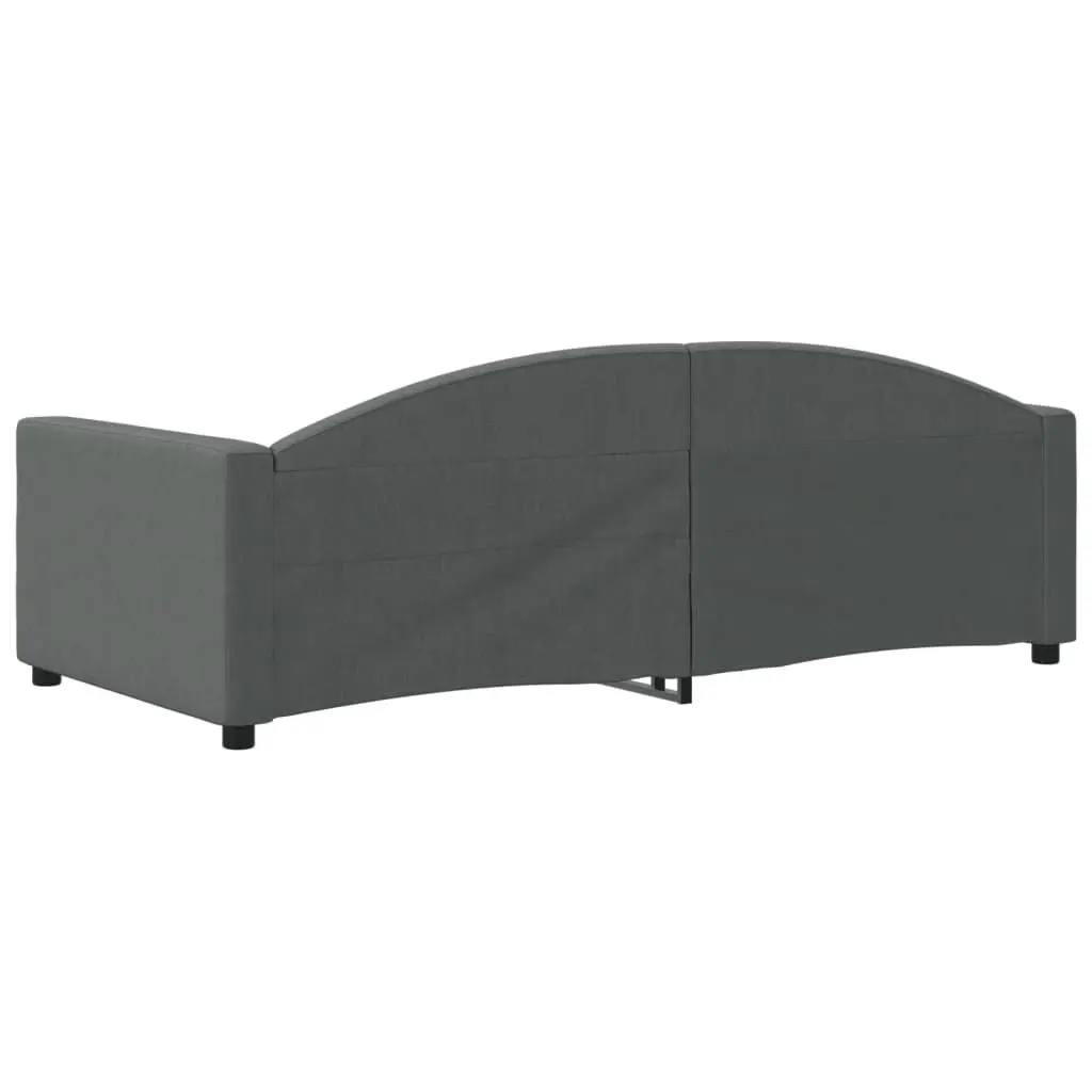 Grey Fabric Day Bed Sofa Bed 90x190 cm