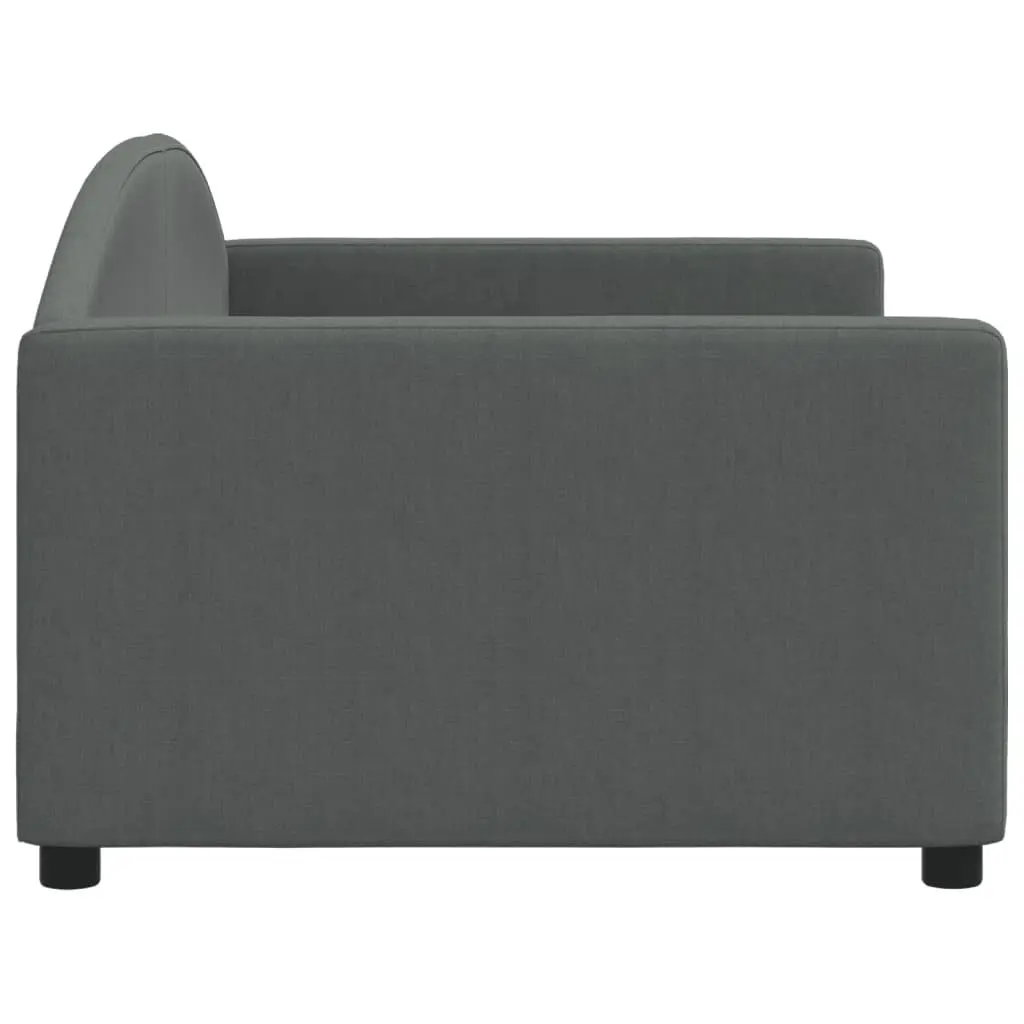 Grey Fabric Day Bed Sofa Bed 90x190 cm