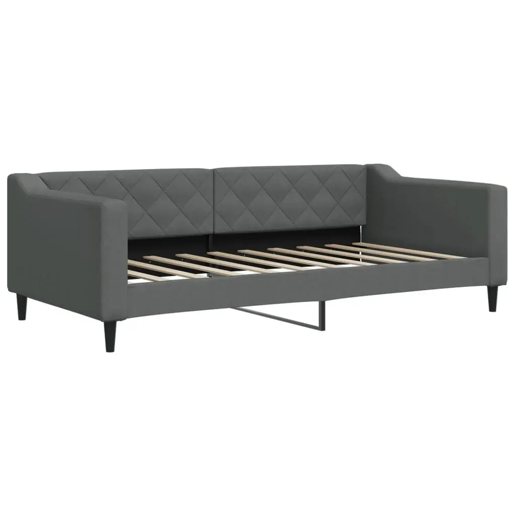 Grey Fabric Day Bed Sofa Bed 90x190cm