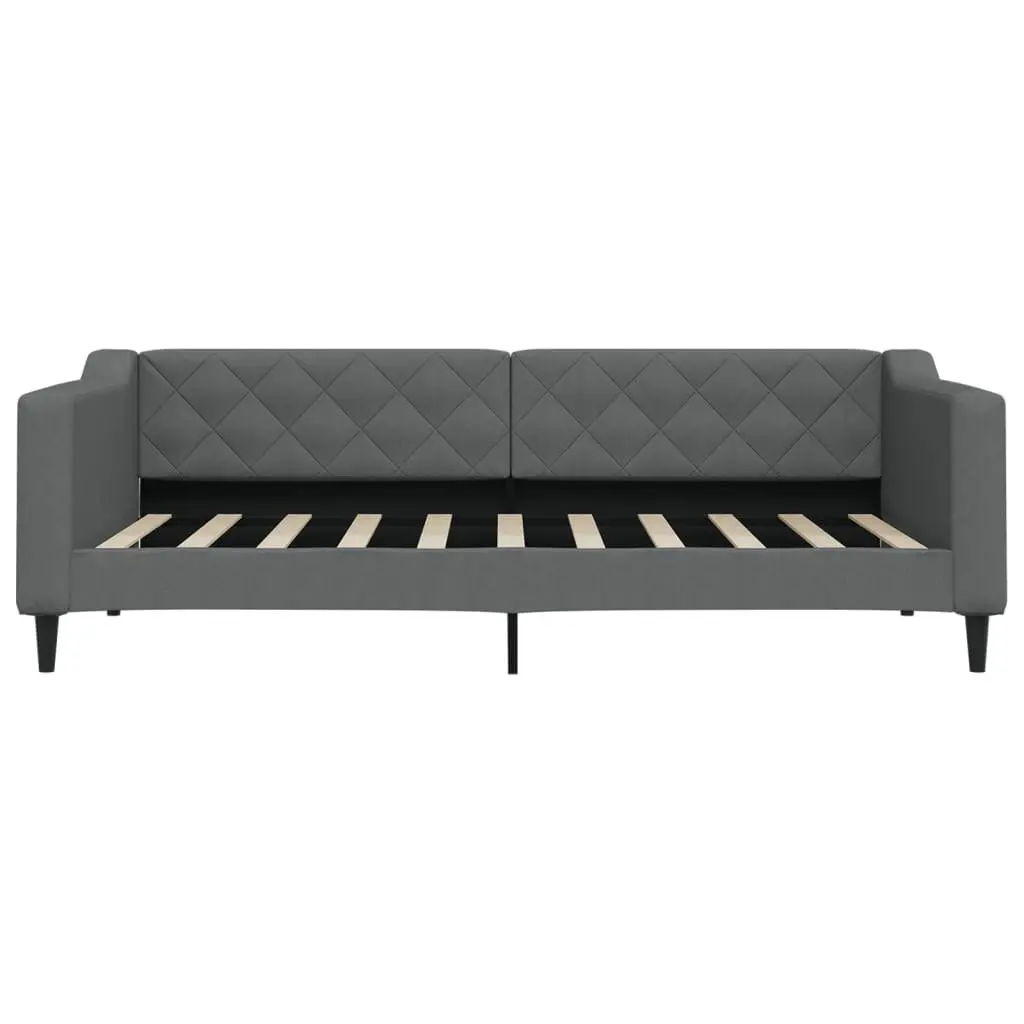 Grey Fabric Day Bed Sofa Bed 90x190cm