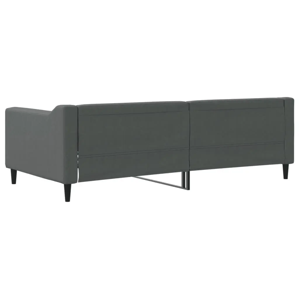 Grey Fabric Day Bed Sofa Bed 90x190cm