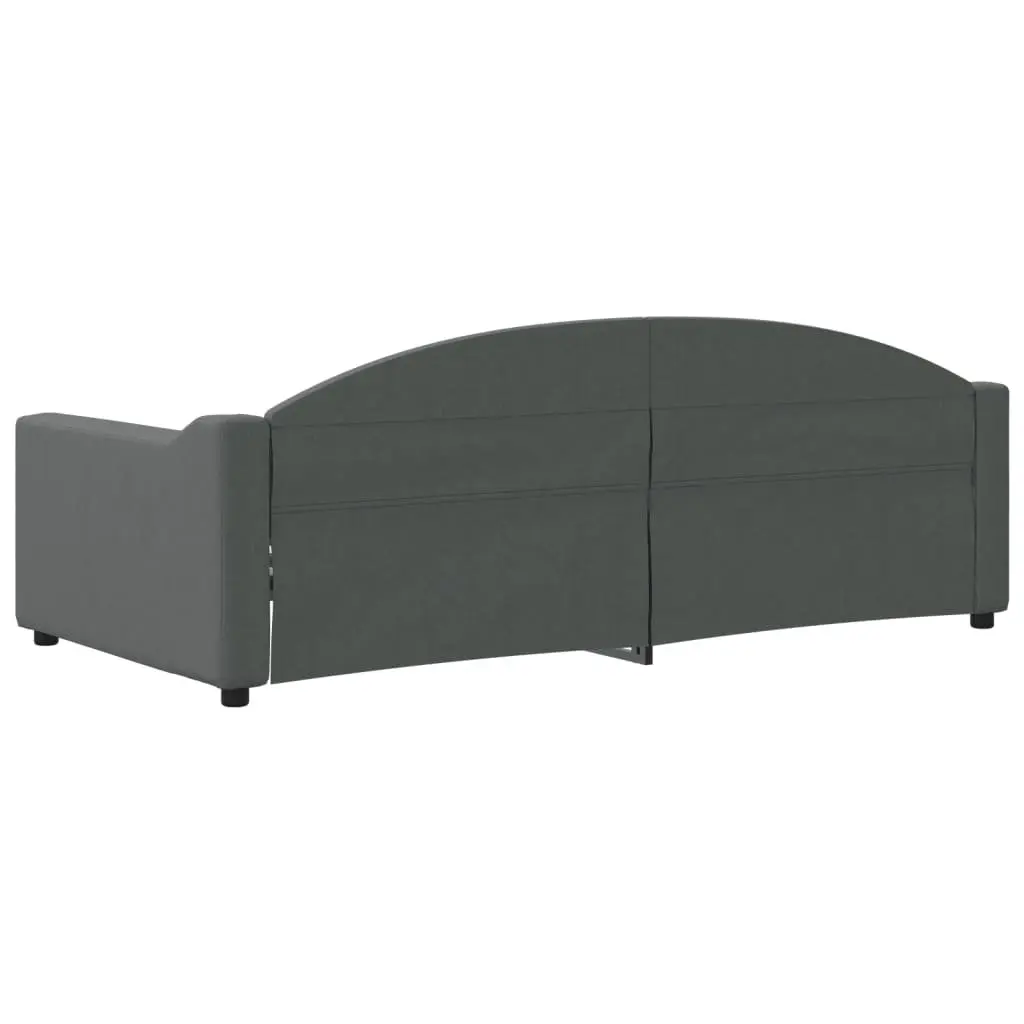 Grey Fabric Day Bed Sofa Bed 90x190cm
