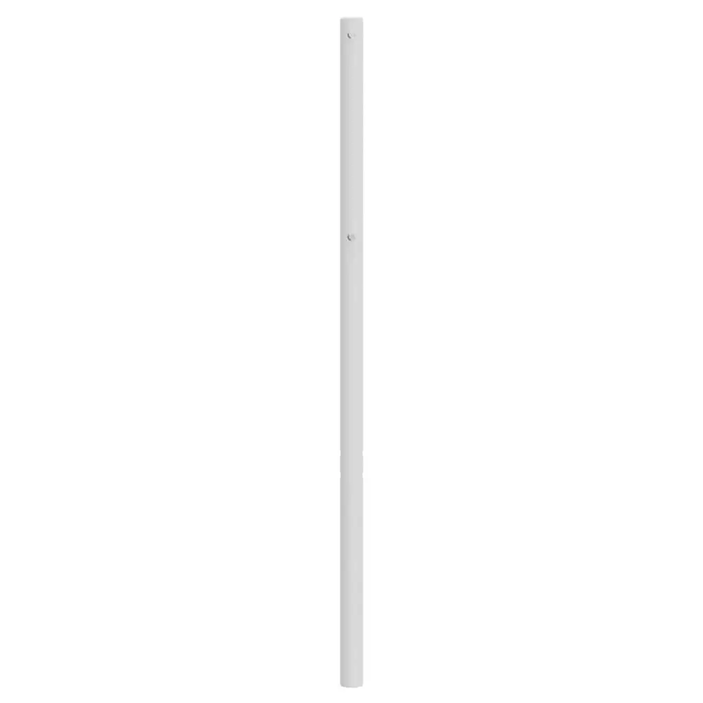 Metal Headboard White 90cm Powder Coated Steel Frame Bed Support