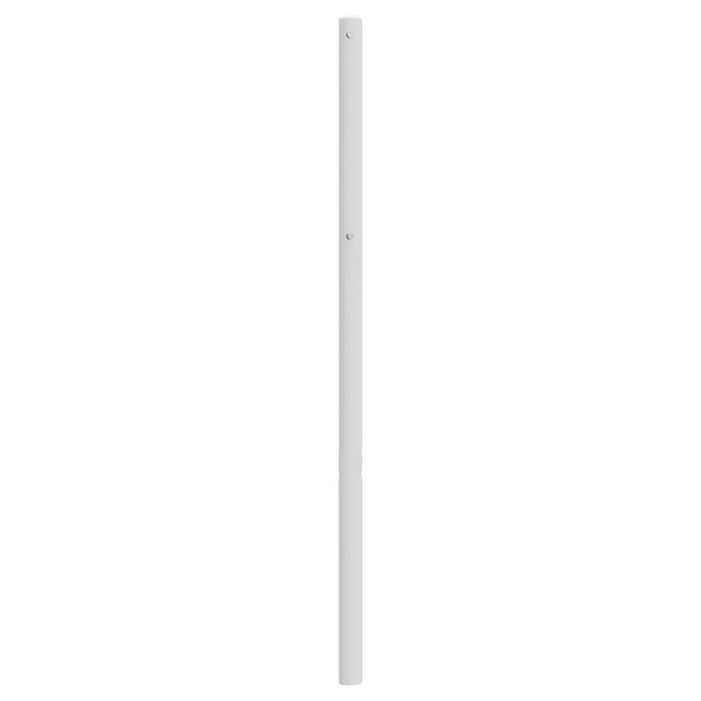 Metal Headboard White 180cm Powder-coated Steel Bed Frame Header
