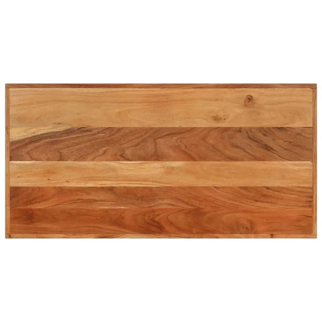 Solid Acacia Wood Bar Table 110x55x107 cm Brown