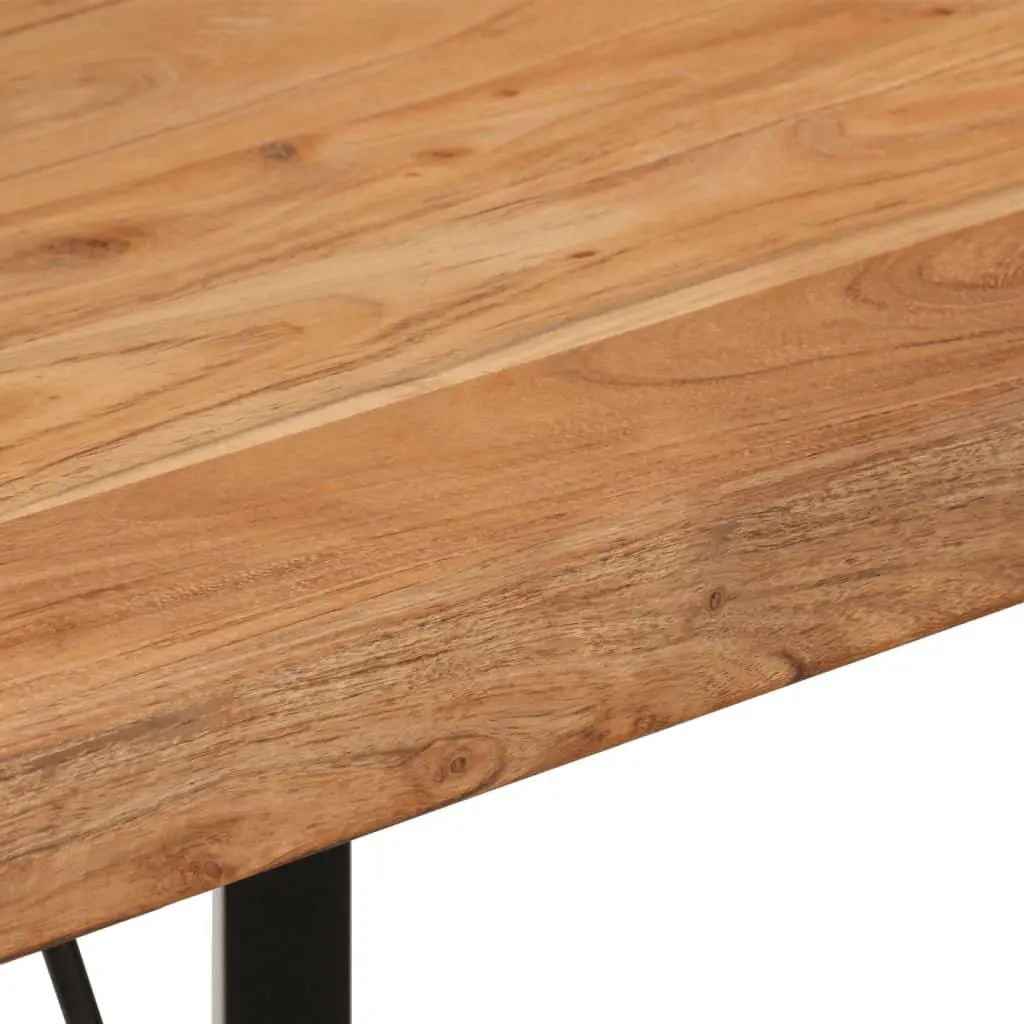Solid Acacia Wood Bar Table 110x55x107 cm Brown