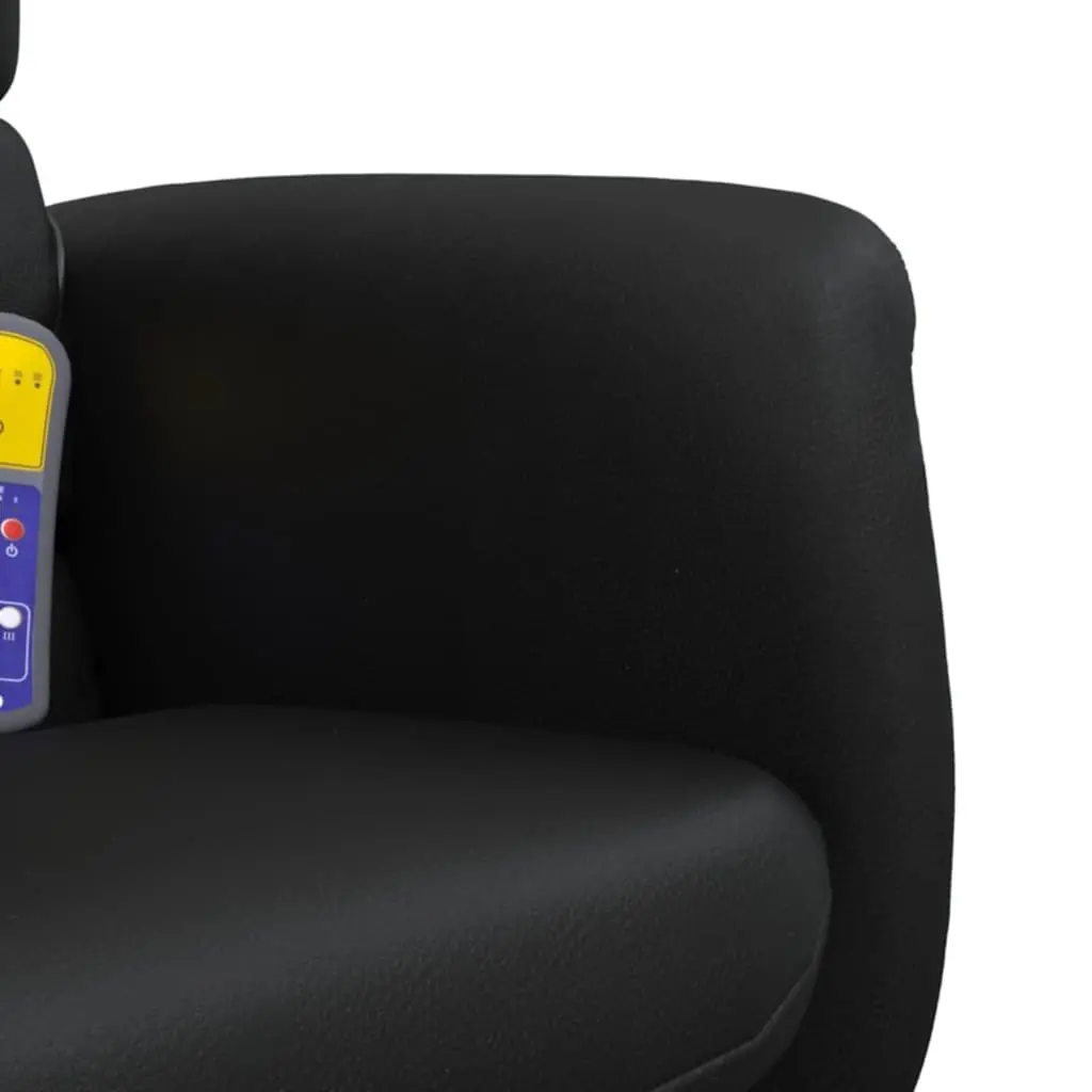 Massage Recliner Chair Faux Leather 360 Degree Swivel with Footstool