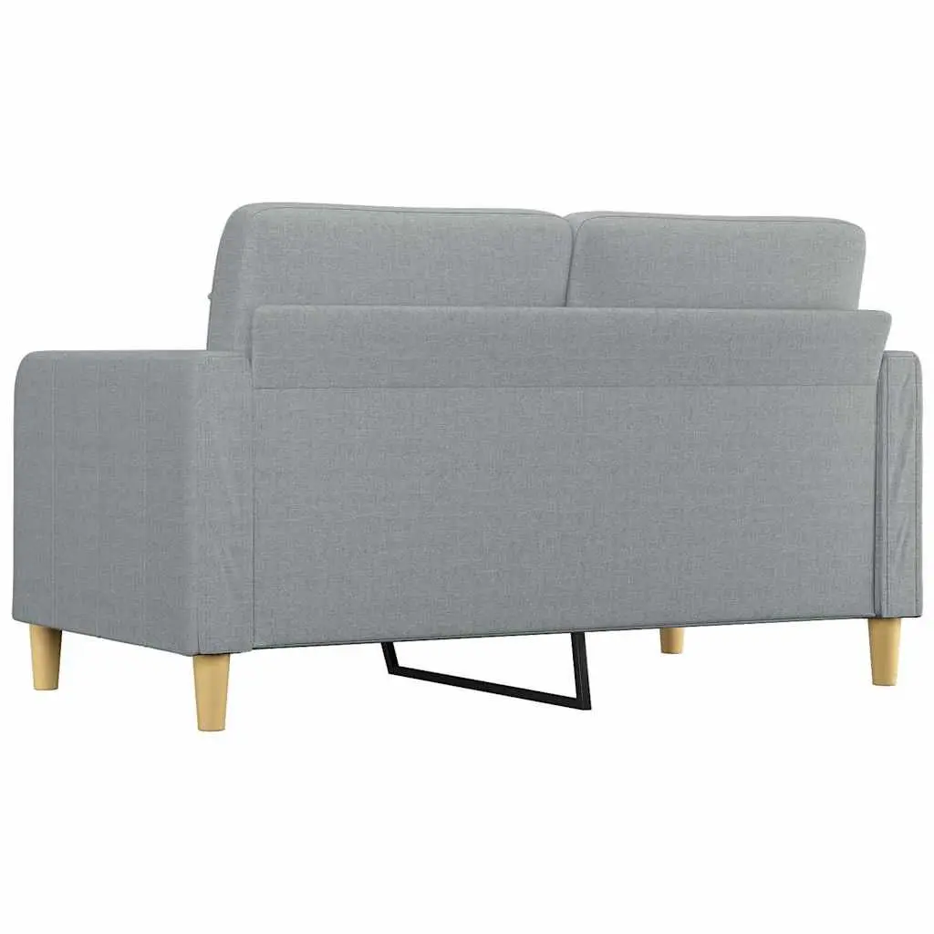 Light Grey 2-Seater Sofa 140cm for Relaxing Spaces