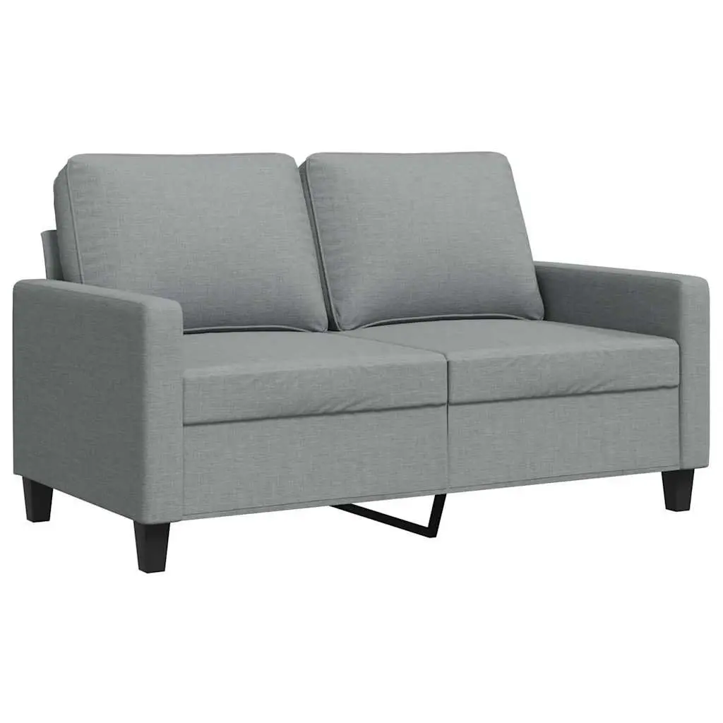 2-Seater Sofa in Grey Fabric