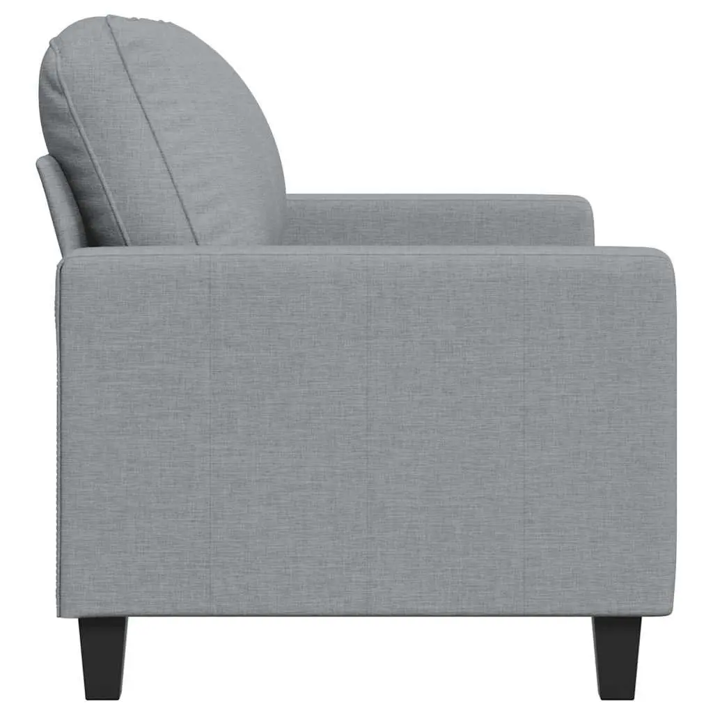2-Seater Sofa in Grey Fabric