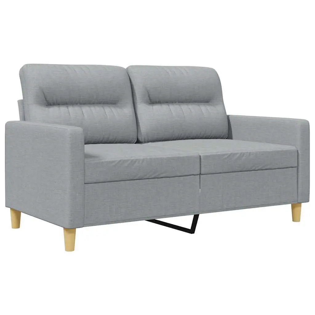 2-Seater Sofa in Grey Fabric