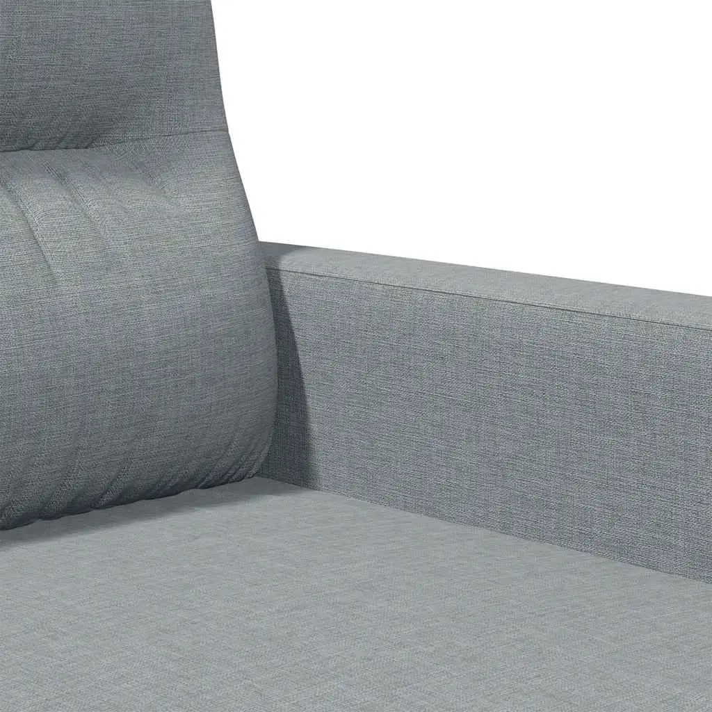 2-Seater Sofa in Grey Fabric