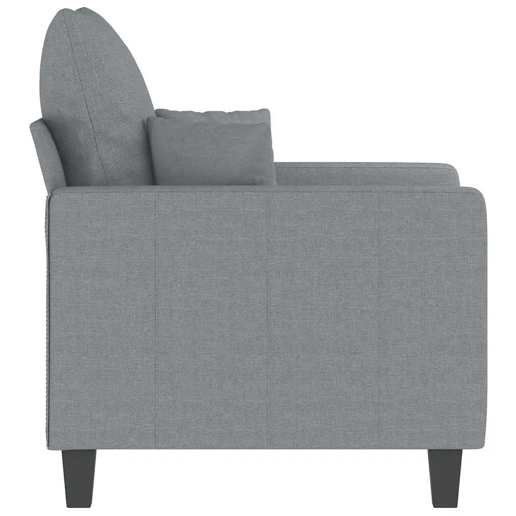 Grey Fabric Sofa Chair 60cm