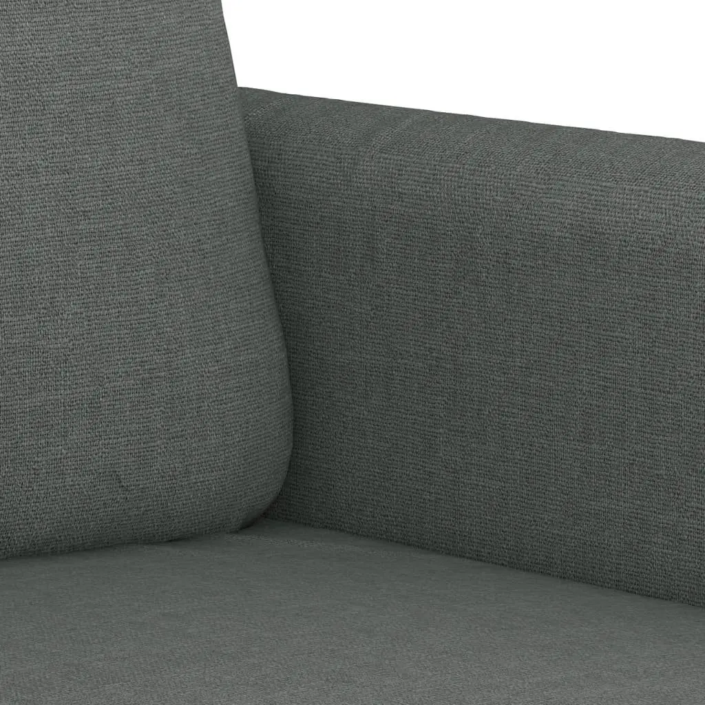 Grey Fabric Sofa Chair with Padded Seat