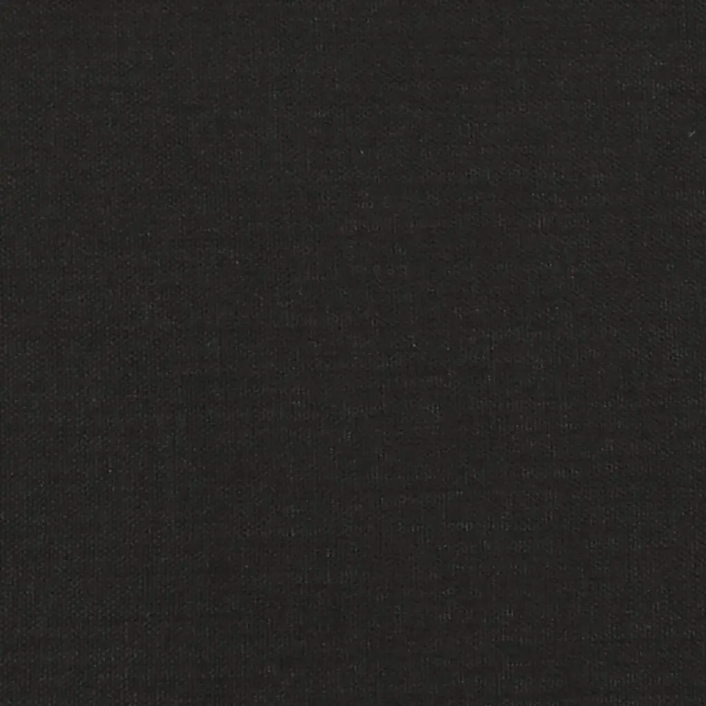 Sofa Chair Black Fabric 60cm Modern Metal Frame Padded Seat