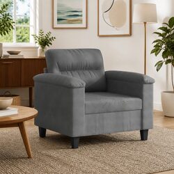 Grey Sofa Chair for Comfortable Living Spaces