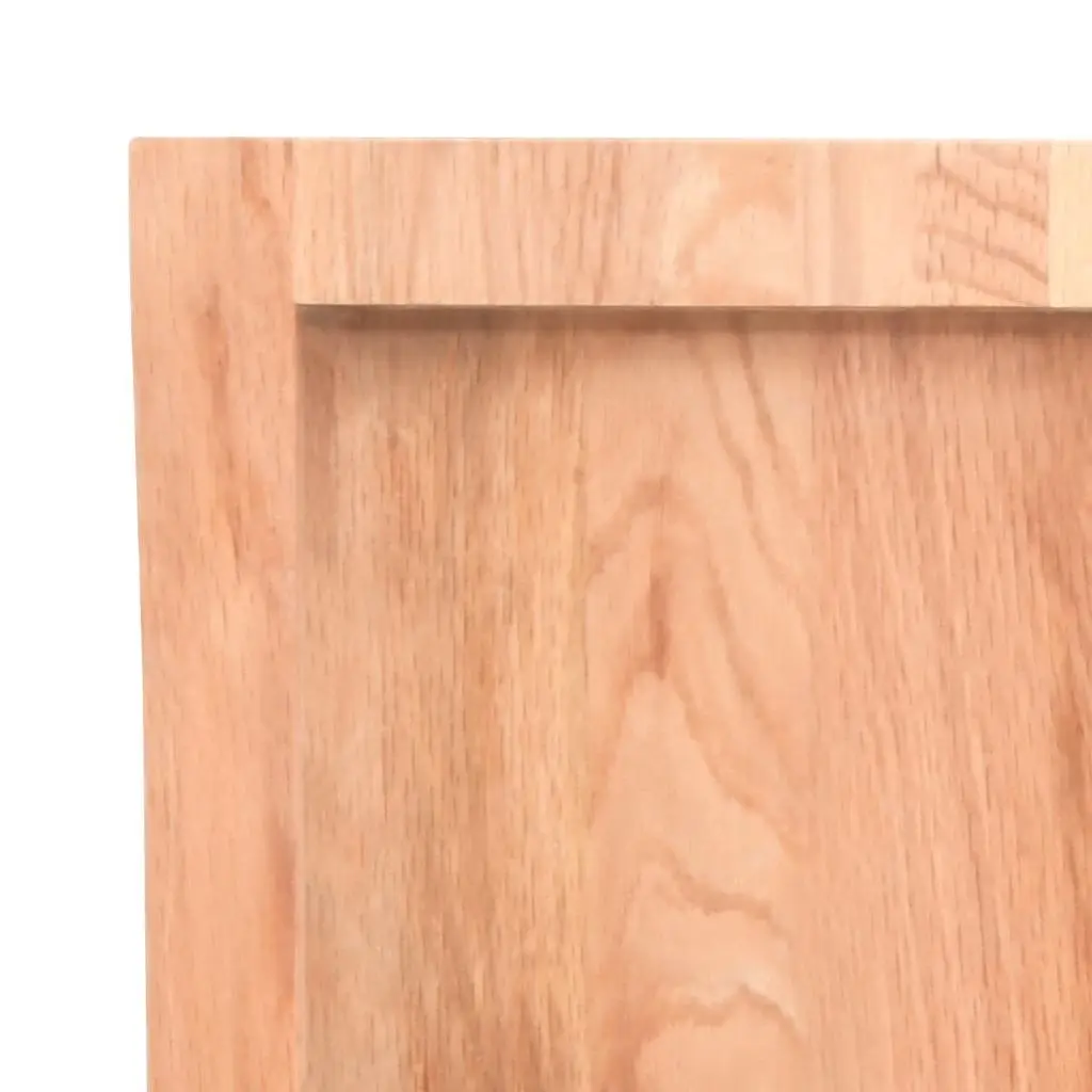 Rustic Solid Oak Wood Wall Shelf with Live Edge 180cm