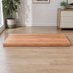 Live Edge Solid Oak Wood Table Top 80x50x2 cm