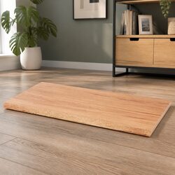 Handcrafted Solid Oak Live Edge Table Top 100x40cm