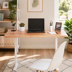 Live Edge Solid Oak Table Top 100x50cm Brown