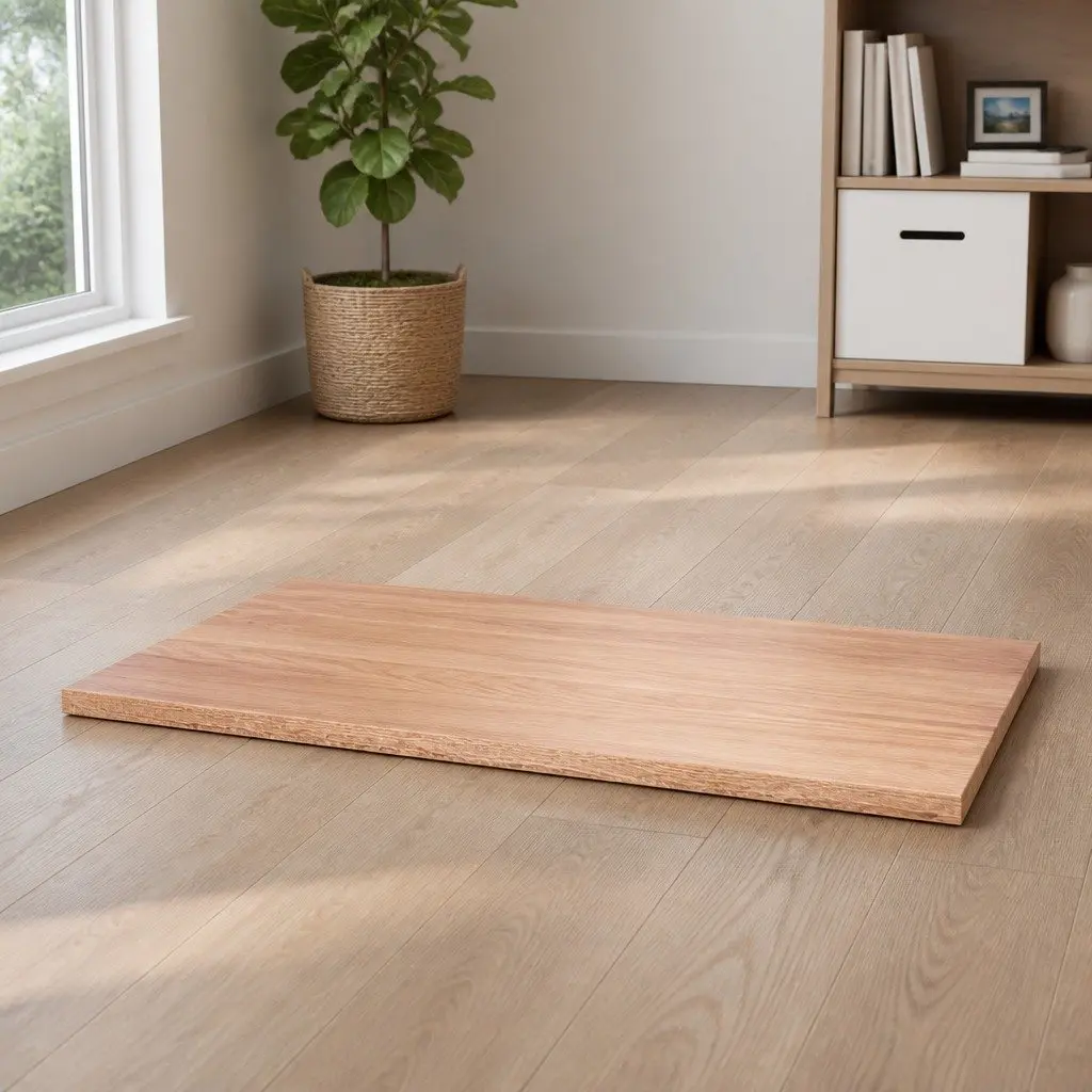 Table Top Live Edge Light Brown Solid Oak Wood 100x60x2 cm