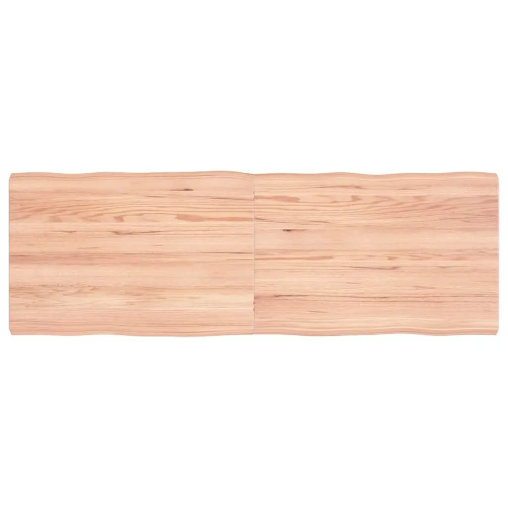 Wooden Table Top Live Edge Brown Solid Oak Folding Replacement Desk