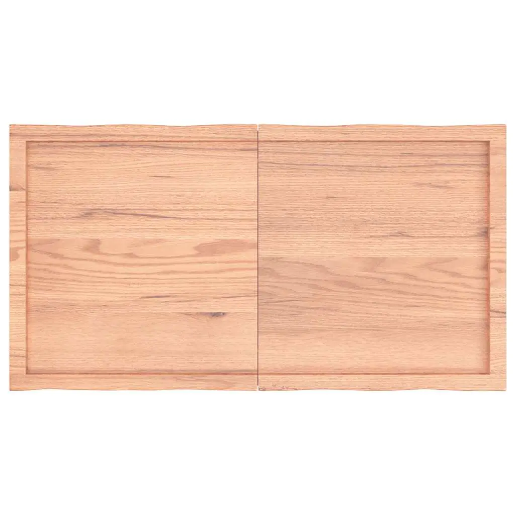 Solid Wood Table Top Live Edge Brown Foldable Replacement Dining Desk Surface