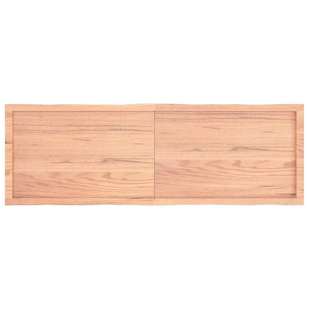 Solid Wood Table Top Live Edge Brown 160x50cm Foldable Replacement Tabletop