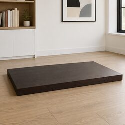 Live Edge Solid Oak Wood Table Top 80x50x2 cm