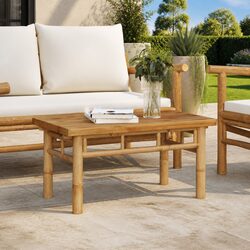 Stylish Bamboo Coffee Table for Indoor and Outdoor Use