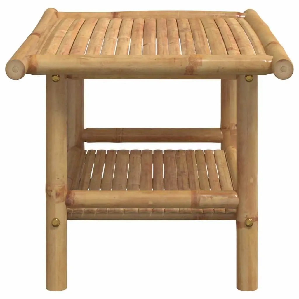 Bamboo Coffee Table 70x40x35 cm in Brown