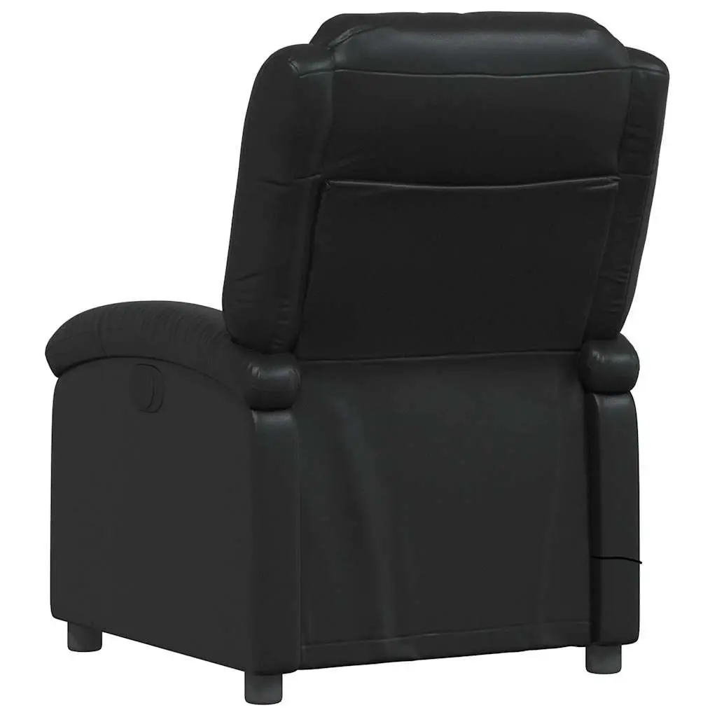 Massage Recliner Armchair Manual Reclining Footrest Vibration Lounge Chair