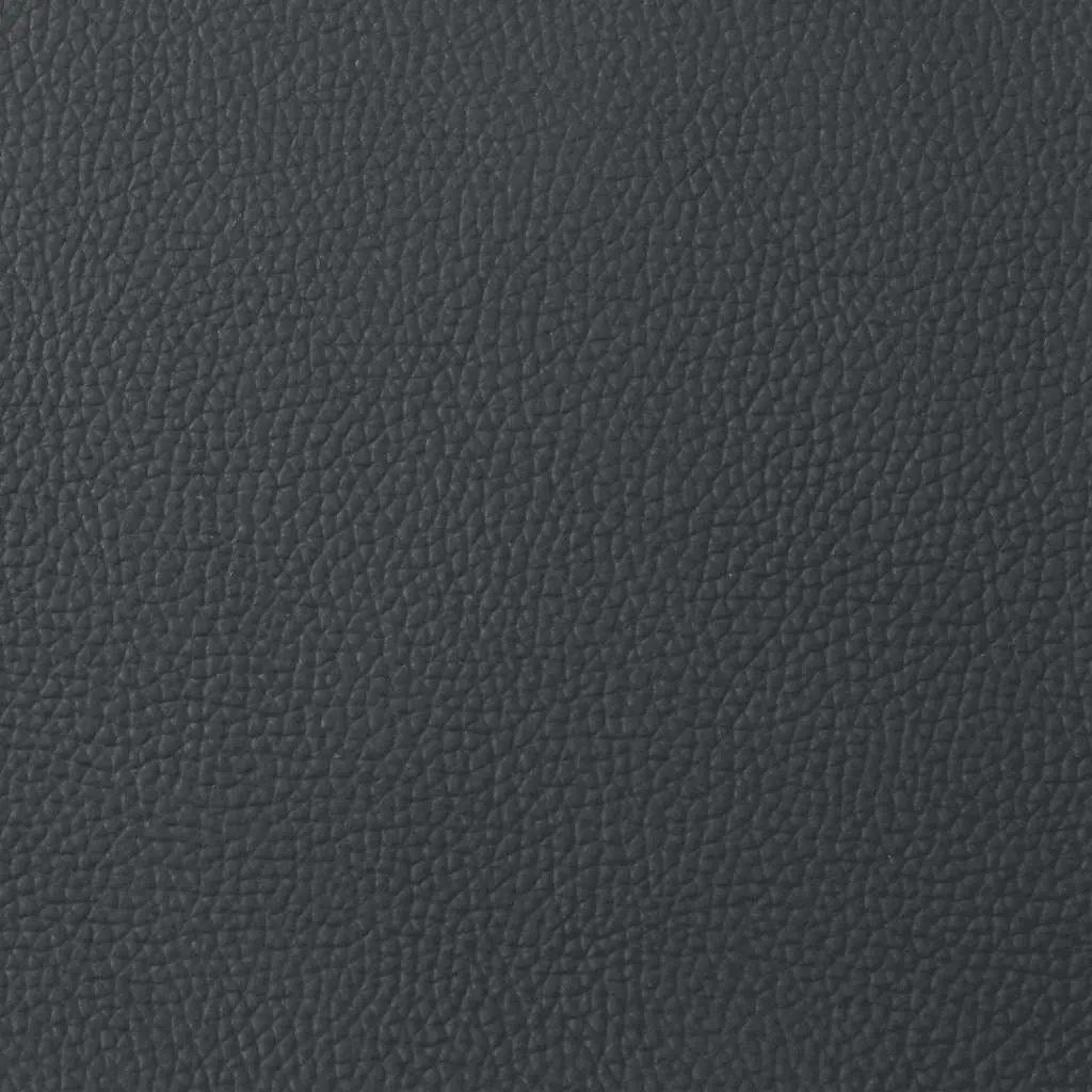Recliner Armchair Black Manual Reclining Function Padded Seat Wide Arms Leather