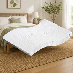 Medium Firm Pocket Spring Mattress 137x190cm White