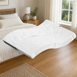 Medium Firm Pocket Spring Mattress 137x190cm White
