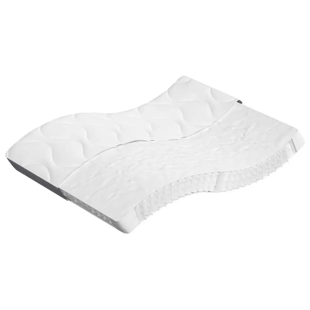Medium Firm Pocket Spring Mattress 137x190cm White