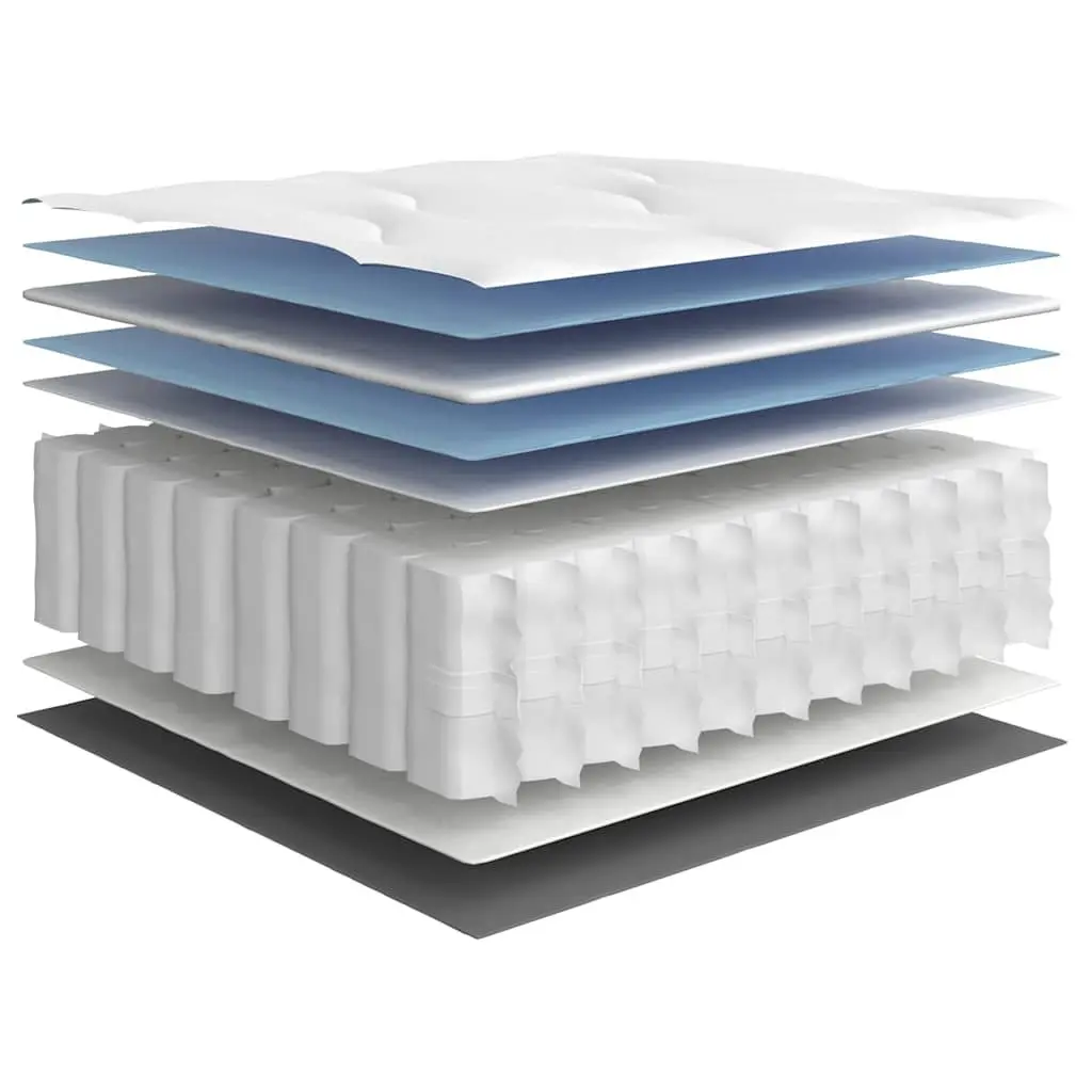 Medium Firm Pocket Spring Mattress 137x190cm White