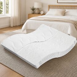 King Size Pocket Spring Mattress 183x203 cm Medium Firm