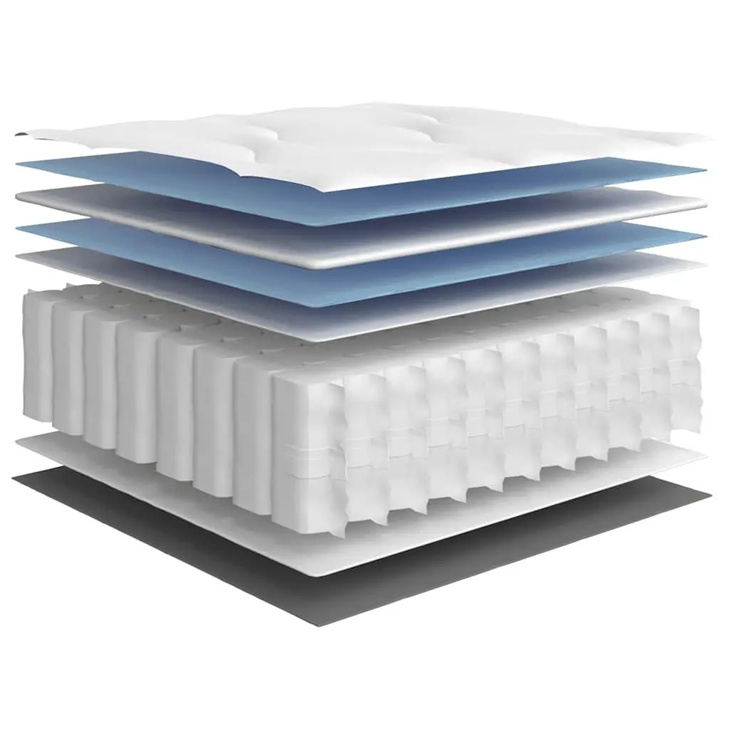 King Size Pocket Spring Mattress 183x203 cm Medium Firm