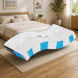 Medium Firm Pocket Spring Mattress 90x190 cm White