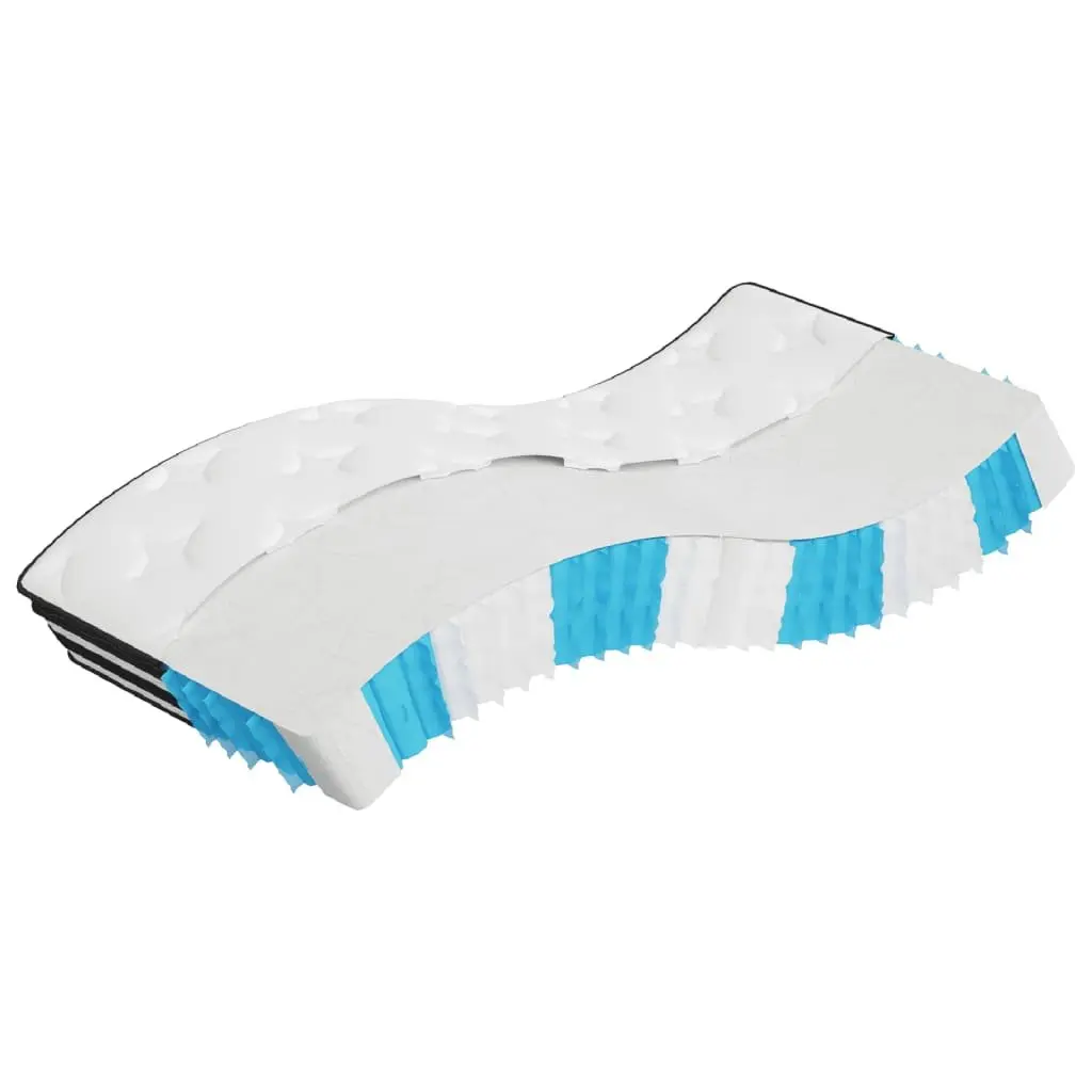 Medium Firm Pocket Spring Mattress 90x190 cm White