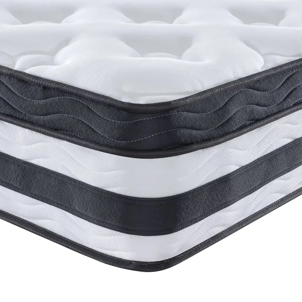 Medium Firm Pocket Spring Mattress 90x190 cm White