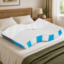 Medium Firmness Pocket Spring Mattress 137x190cm White