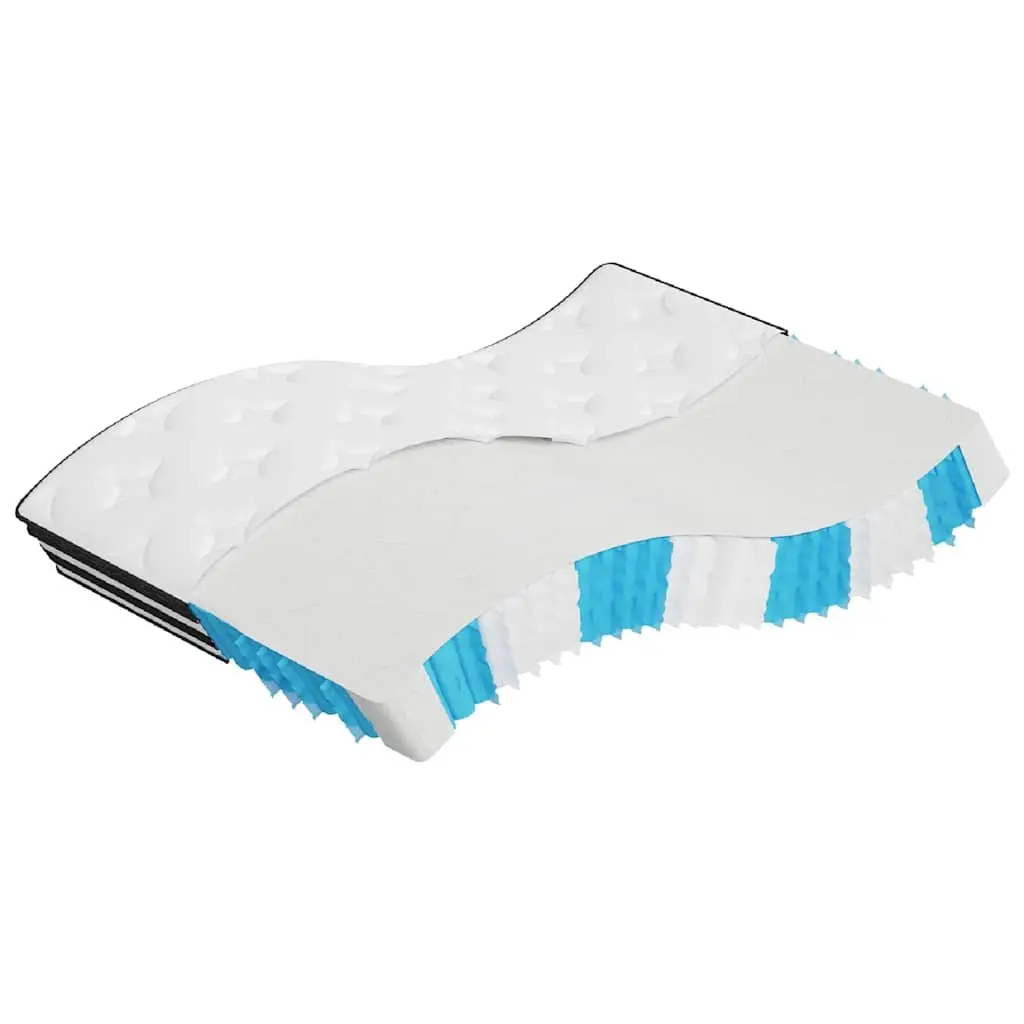 Medium Firmness Pocket Spring Mattress 137x190cm White
