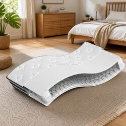 King Single Bonnell Spring Mattress 107x203cm for Cozy Sleep