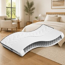 King Single Bonnell Spring Mattress 107x203 cm Medium Firm