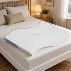 Flippable King Size Foam Mattress Medium Soft 183x203 cm