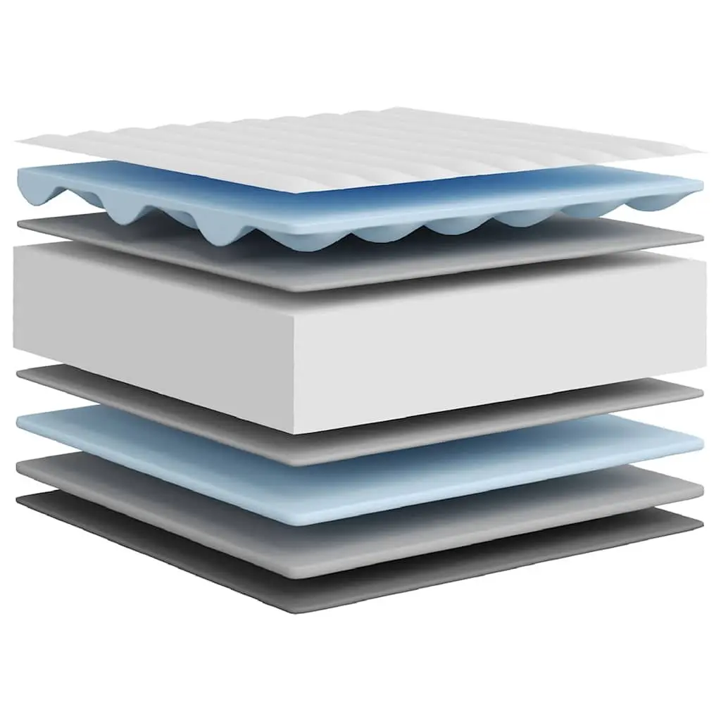 Flippable King Size Foam Mattress Medium Soft 183x203 cm
