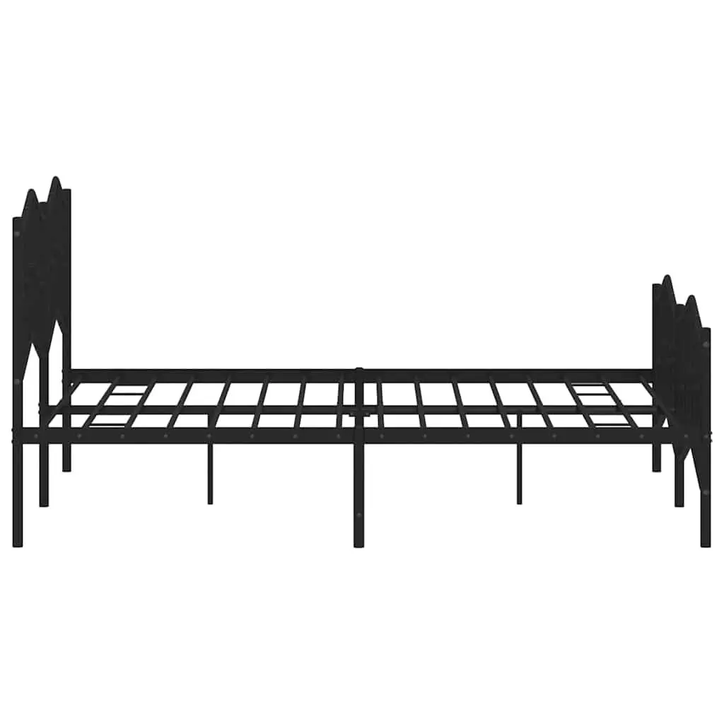 Queen Size Metal Bed Frame with Strong Support